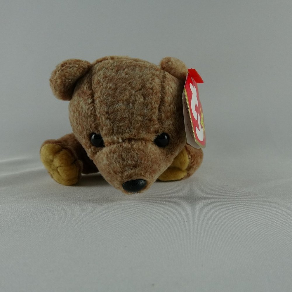 **RARE** Vintage Original Pecan Bear Beanie Baby!